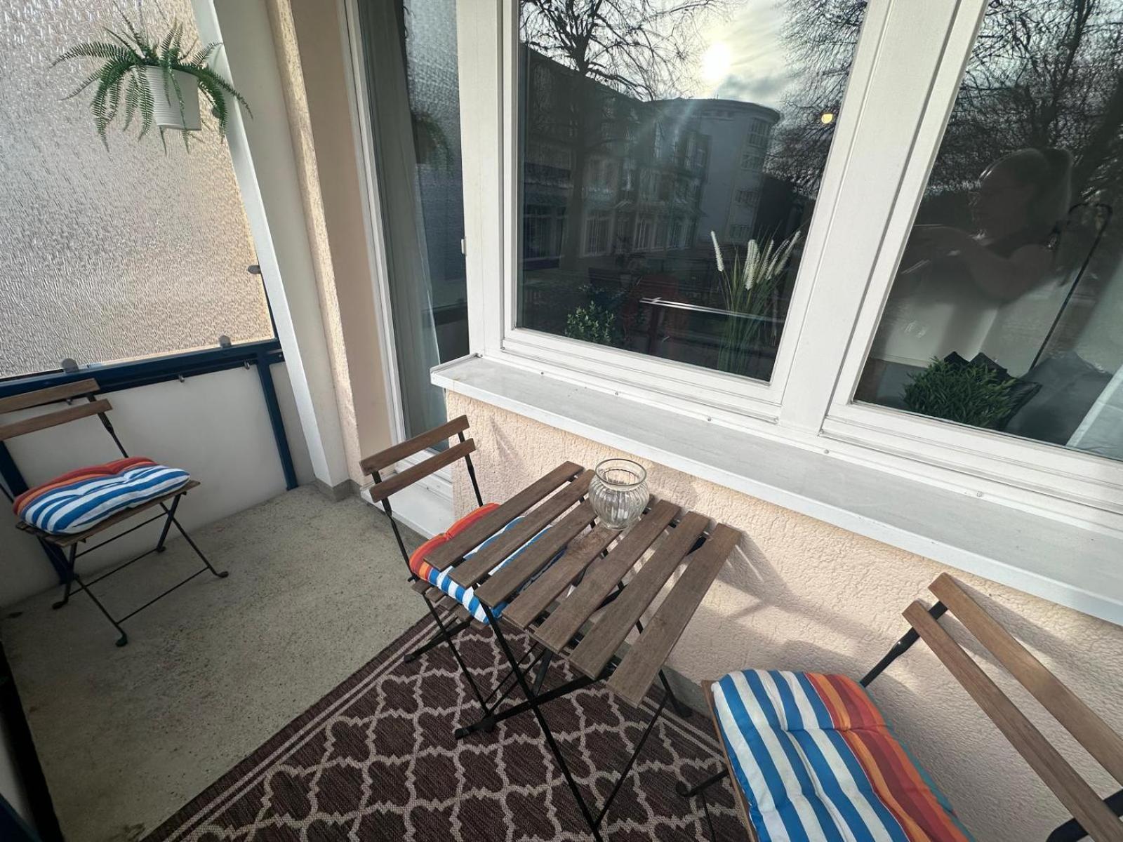 Nordlicht Mit Balkon Und Smart-tv Apartment Rostock